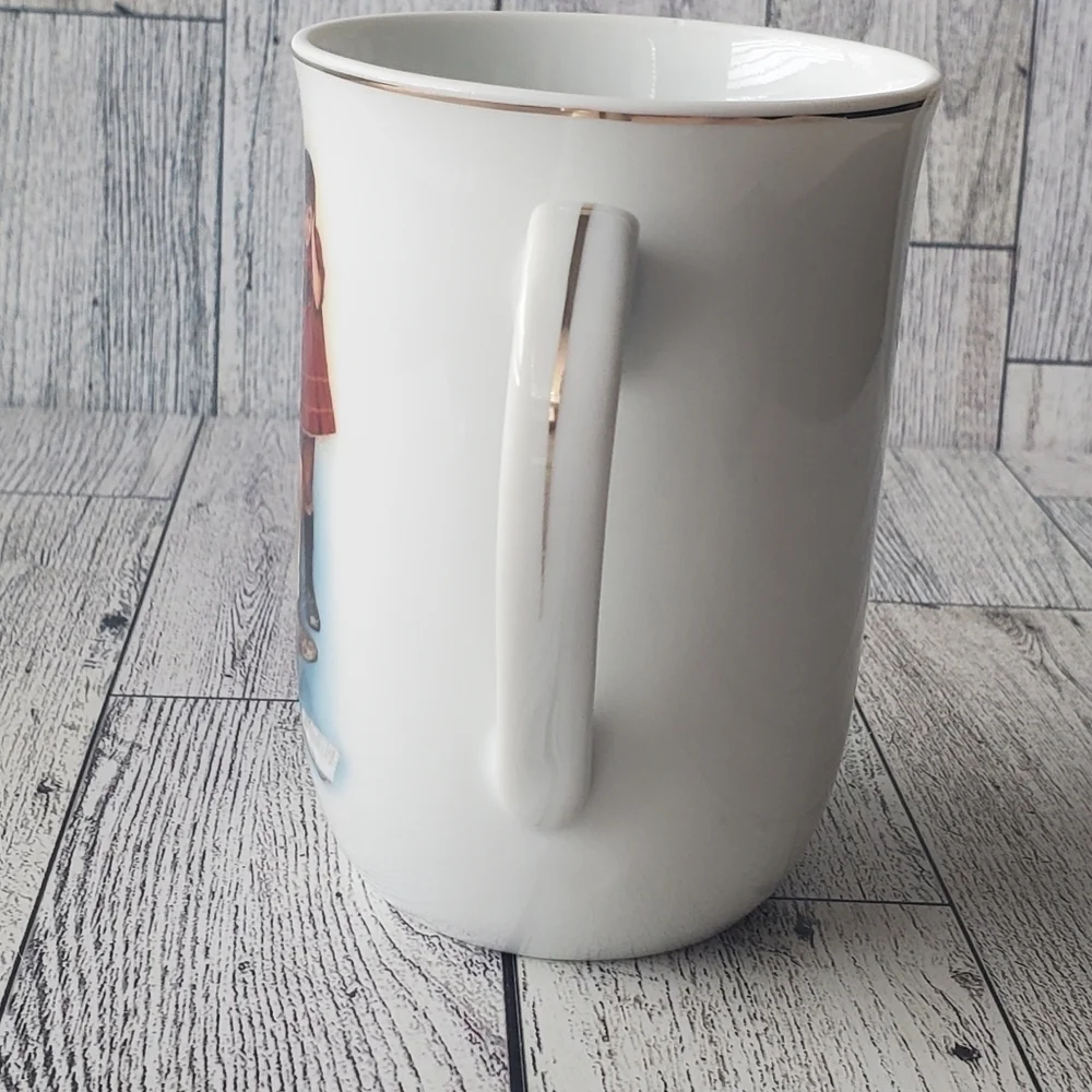 VTG 1981 Norman Rockwell Mug 